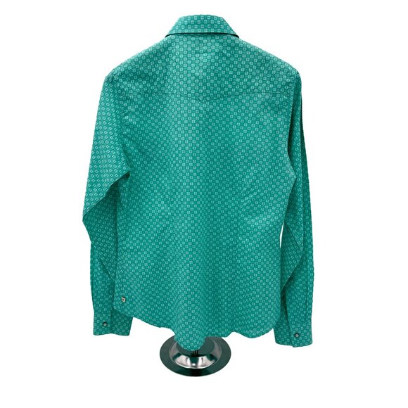 Rockies Western Button Down Top Pearl Button - Picture 2 of 2